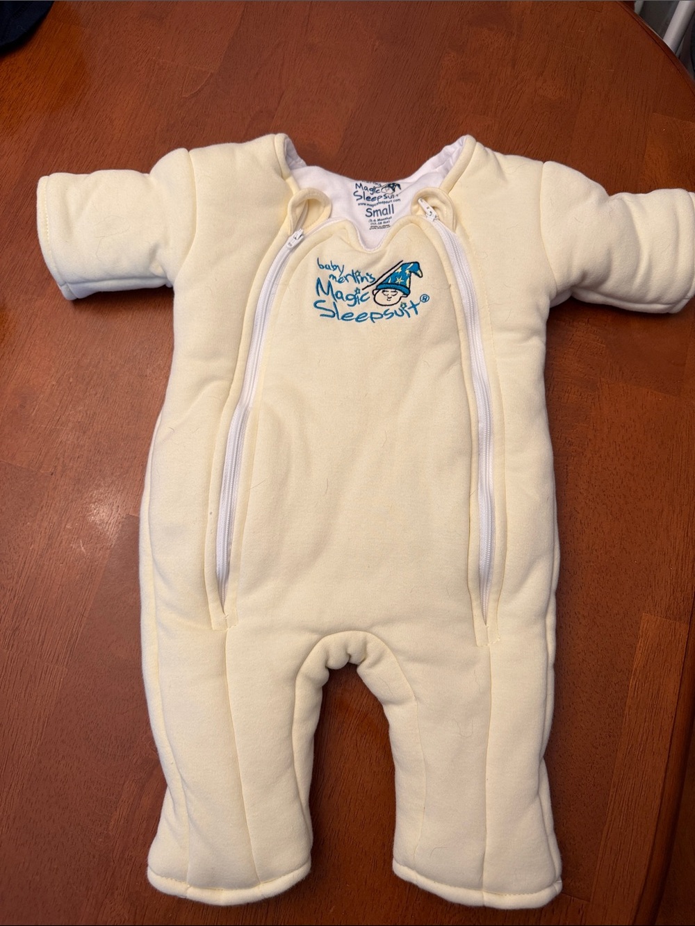 Magic Sleepsuit Cream Baby Sleep Sack - Small